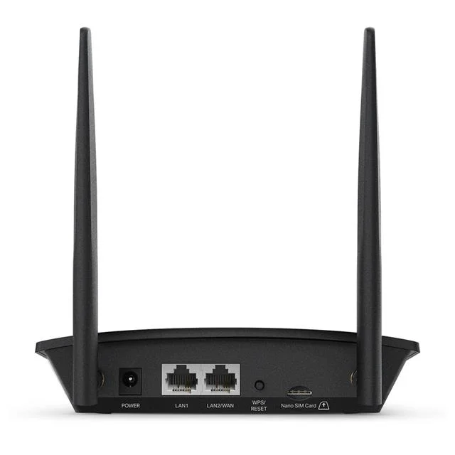 TP-Link TL-MR100 Sim Kart Girişli 300 Mbps Wireless-N 4G LTE Kablosuz Router görsel 3