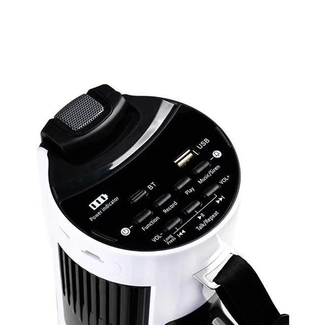 Westa WM-90PU Type-C 100 Watt Mayk krofonlu USB-TF-Bluetooth Megafon görsel 3