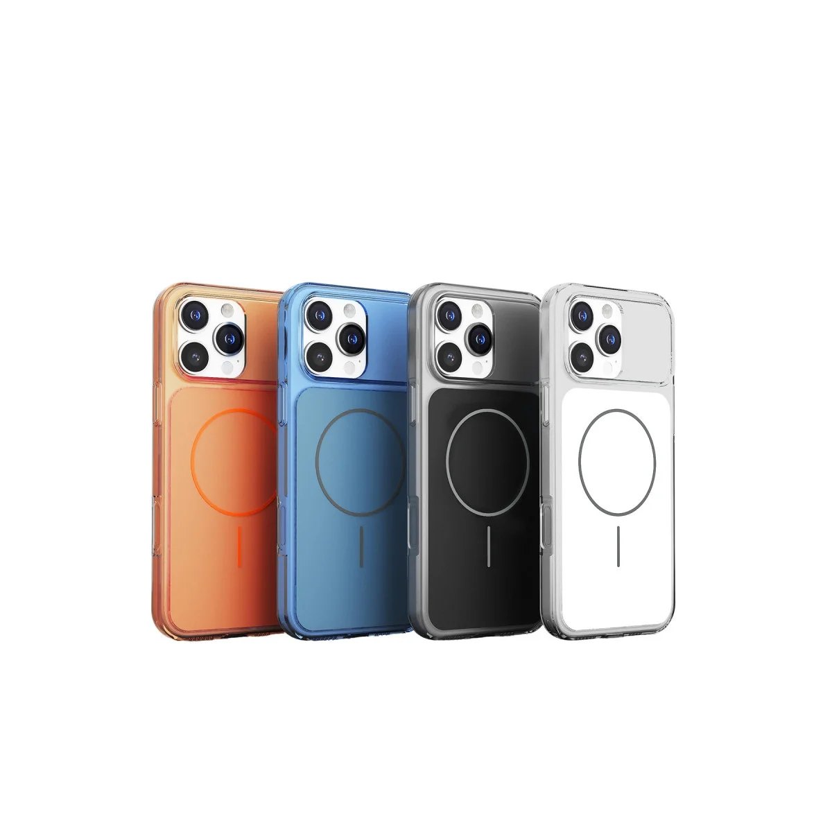 Joko Apple İphone 16 Pro Max Bruma Magsafe Kapak - Turuncu görsel 4