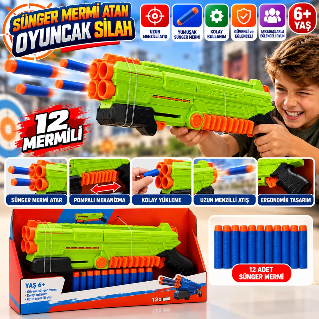 SH59635 OYUNCAK S. SÜNGER MER. ATAN (adet fiyatıdır) görsel 2