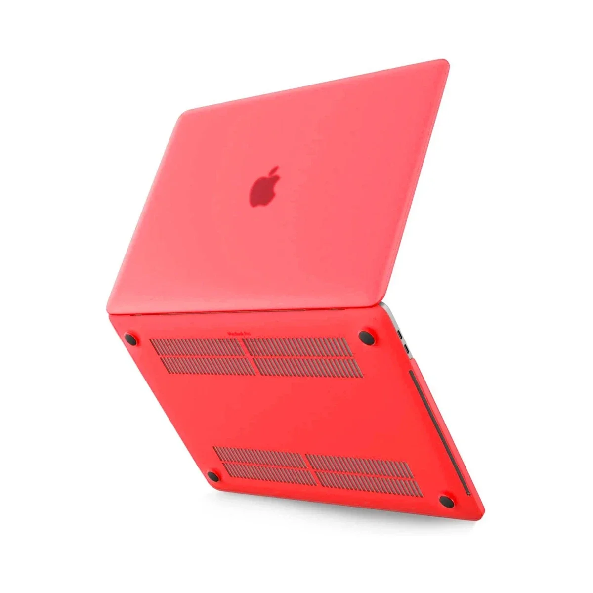 Apple Macbook Pro 13 2020 Macbook Buzlu Kapak - Kırmızı