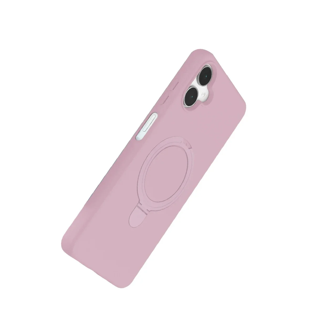 Samsung Galaxy A06 Regal Magsafe Standlı Kapak - Açık Pembe görsel 3