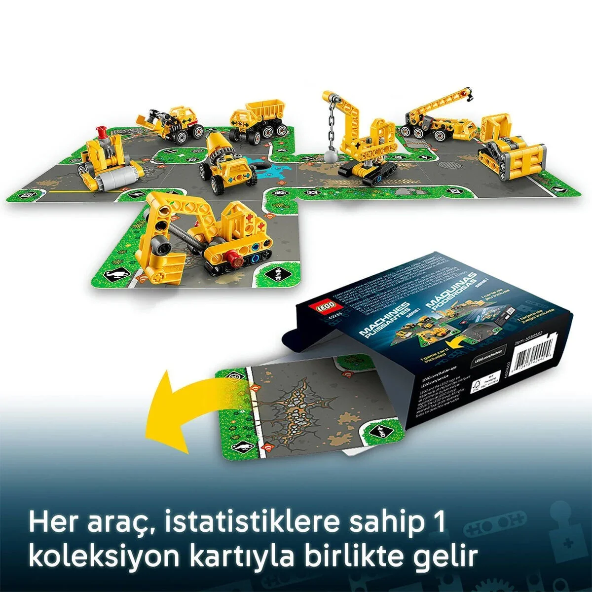 42233 Lego Technic Technic Güçlü Makineler 44 parça +7 yaş görsel 4