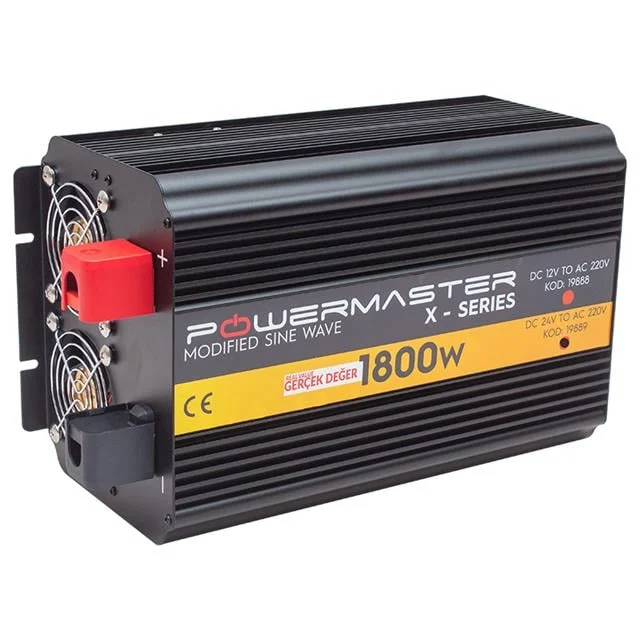 24-220V 24 Volt 1800 Watt Modified Sinus İnverter PWR1800-24