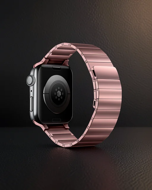 Apple Watch 38mm Kr404 Huks Kordon - Rose Gold