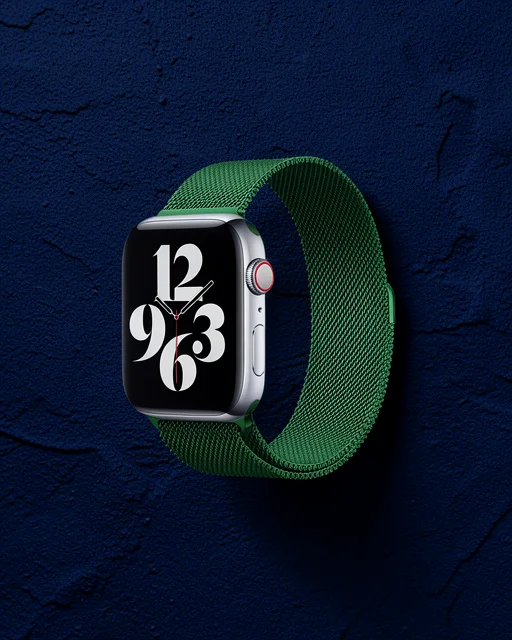 Apple Watch 38mm Metal Mıknatıslı Kordon - Yeşil