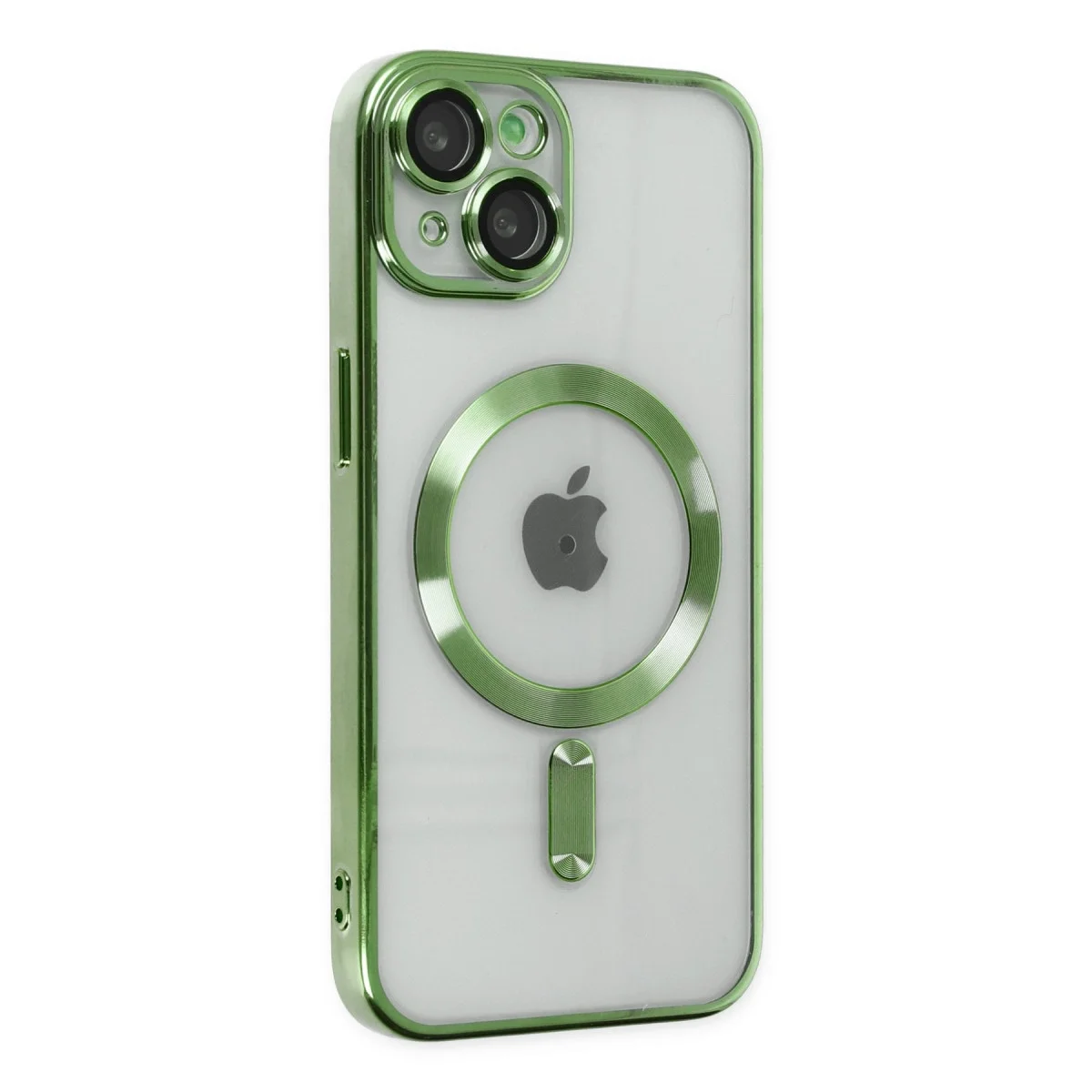Apple İphone 14 Plus Kılıf Kross Magneticsafe Kapak - Koyu Yeşil görsel 2