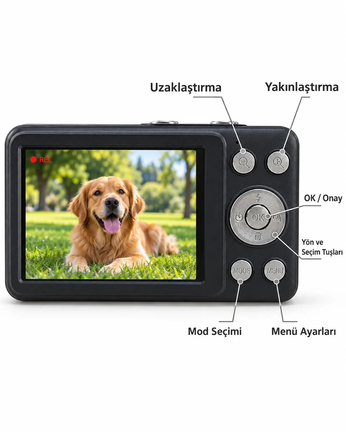 Taşınabilir Dijital Fotoğraf Makinesi görsel 2