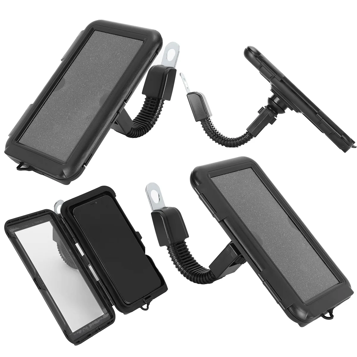 Motosiklet Telefon Tutucu (5.5"-6.2") görsel 2