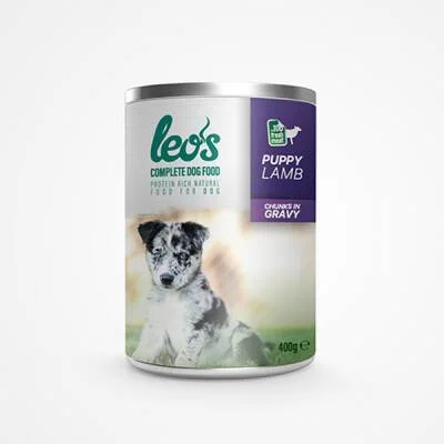 Kuzu Parça Etli Soslu Yavru Köpek Konservesi 6 Adet 400 Gr