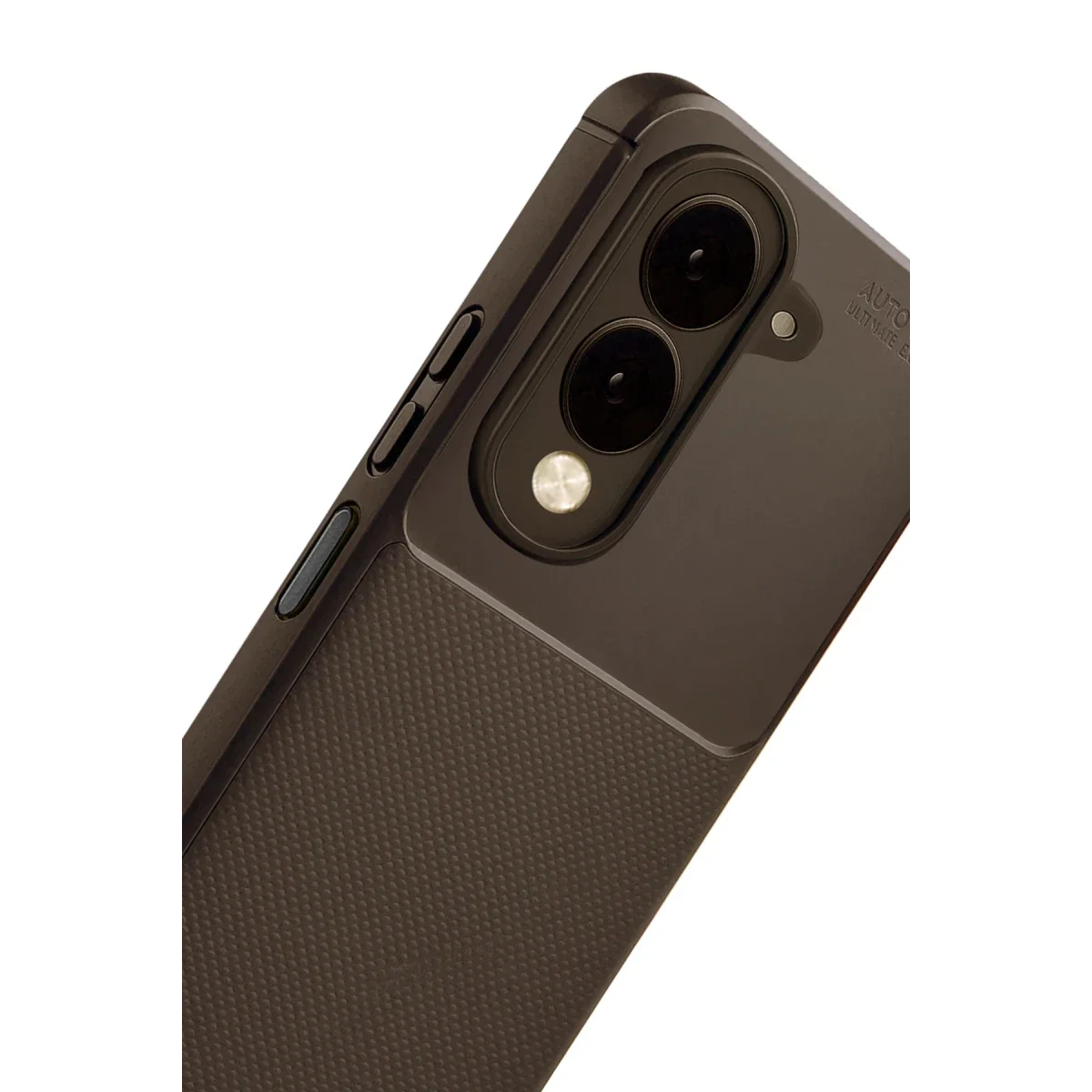Vivo Y29S Auto Focus Karbon Kapak - Kahverengi görsel 4