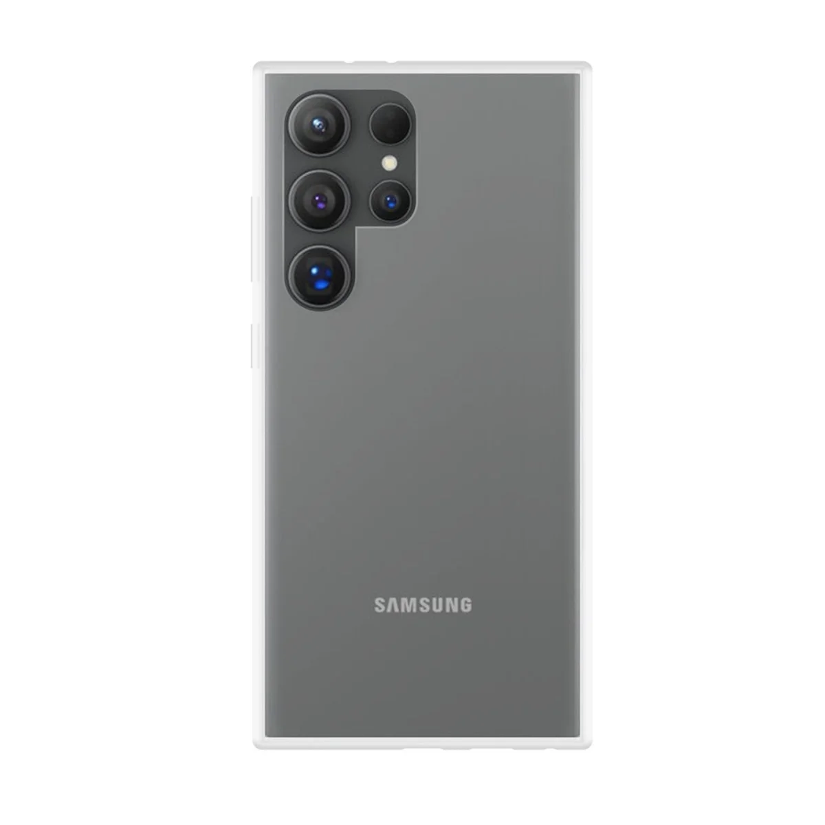 Samsung Galaxy S24 Ultra Kılıf Lüx Şeffaf Silikon görsel 3