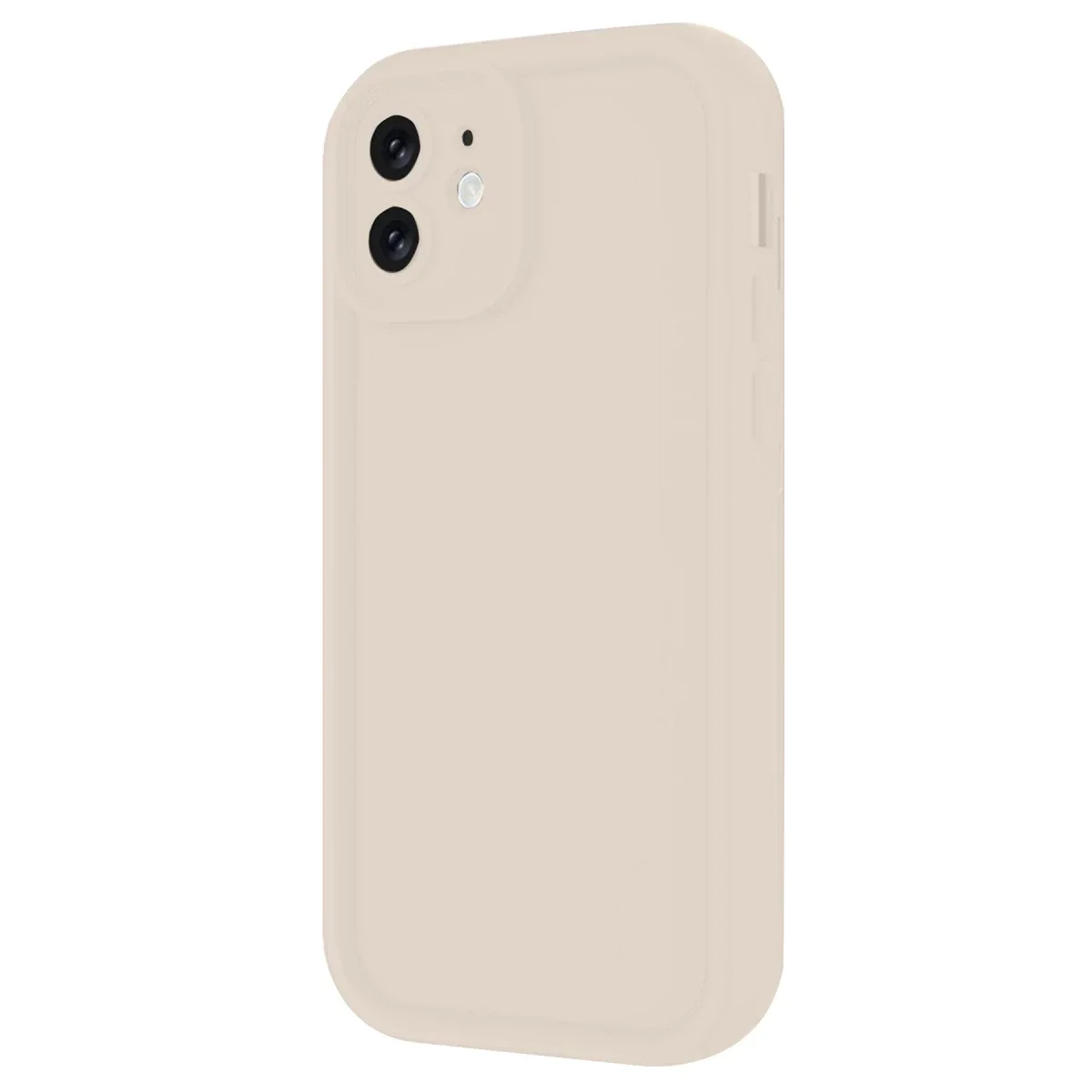 Apple iPhone 11 Kılıf Viera Silikon - Krem görsel 3
