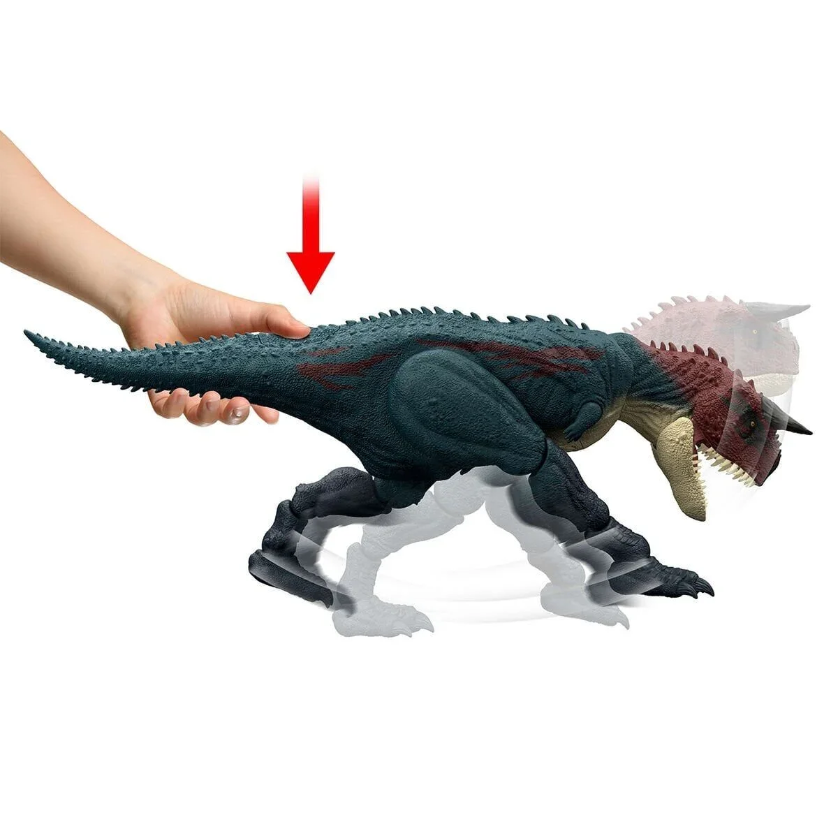 JKG85 Jurassic World Carnotaurus Figürü görsel 3
