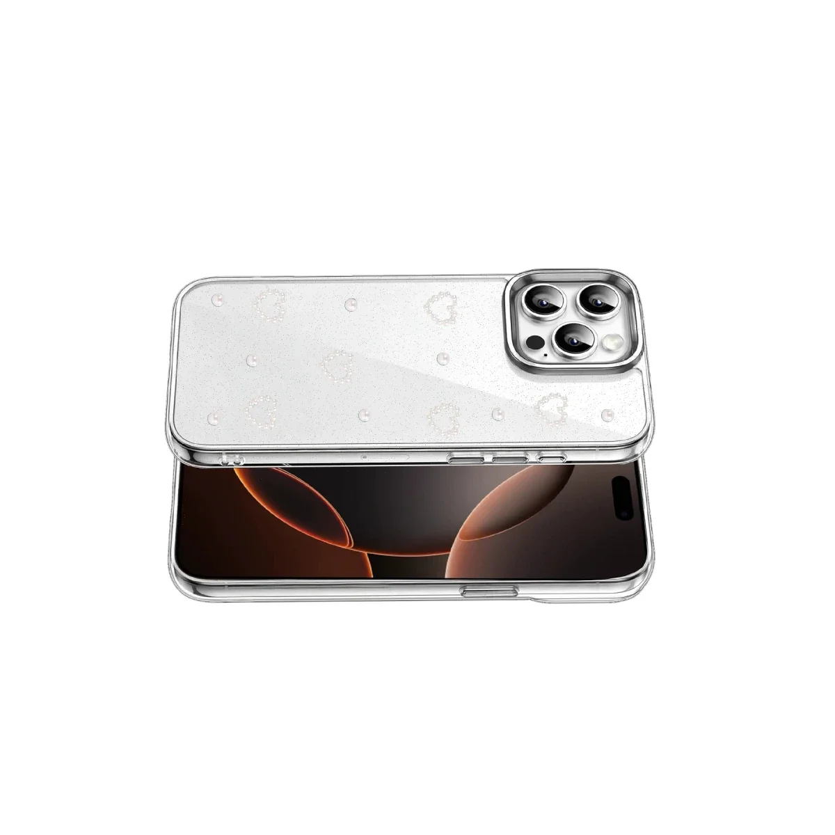 Apple iPhone 14 Pro Max Fiyonk Desenli Kapak - Desen 10 görsel 3