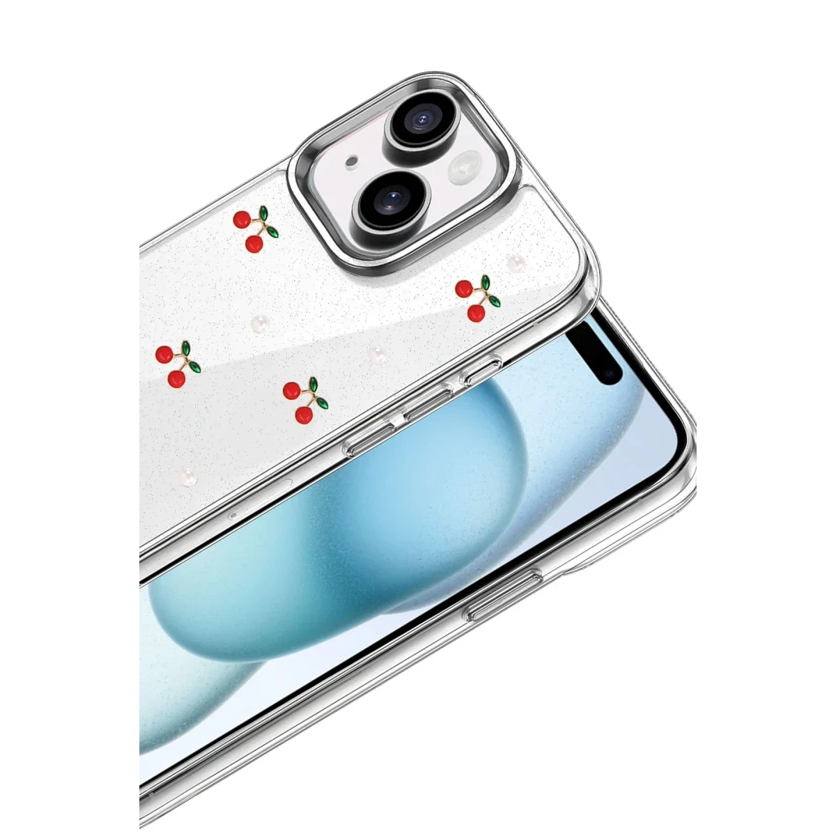 Apple iPhone 14 Fiyonk Desenli Kapak - Desen 9 görsel 2