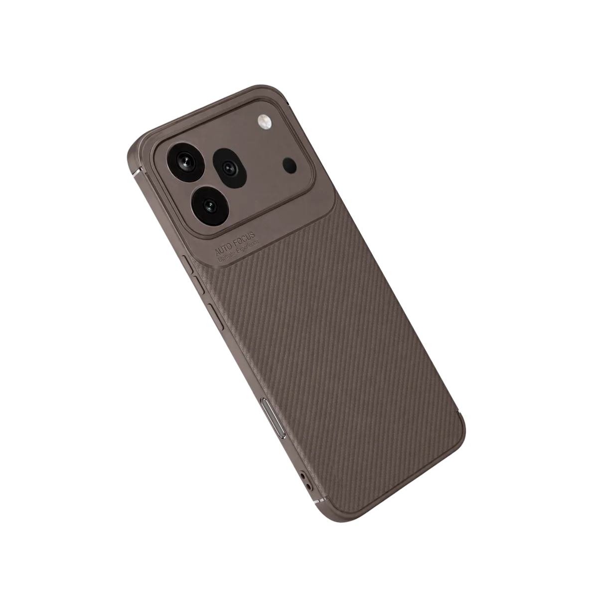 Huawei Honor 600 Pro Auto Focus Karbon Kapak - Gri görsel 2