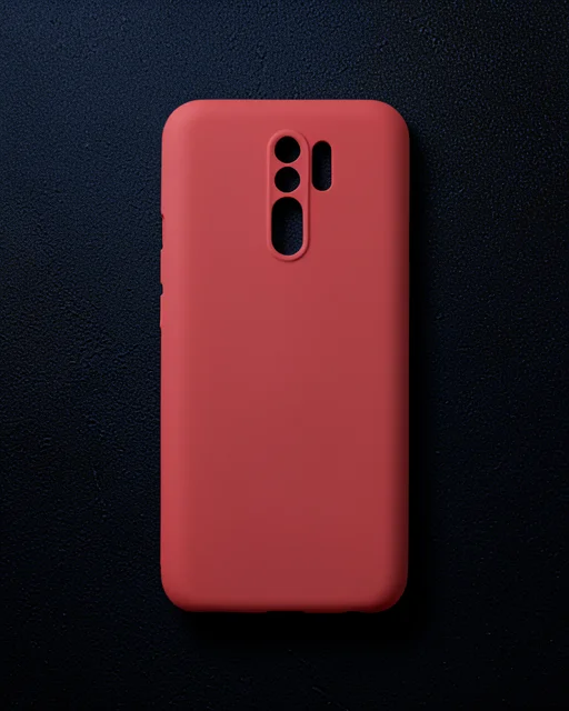 Xiaomi Redmi 9 Kılıf Nano İçi Kadife Silikon - Pudra