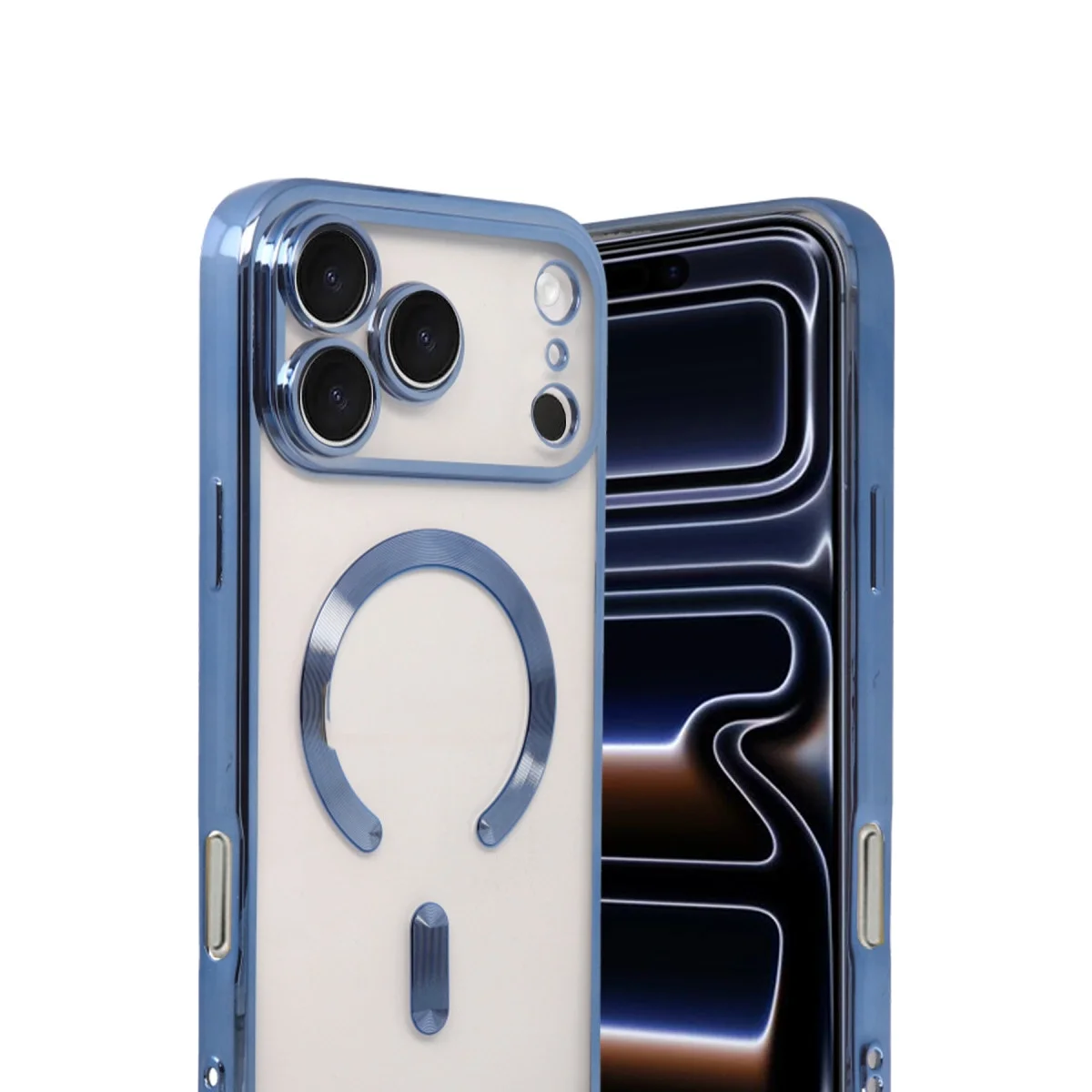 Apple İphone 17 Pro Max Kross Magneticsafe Kapak - Sierra Blue görsel 2