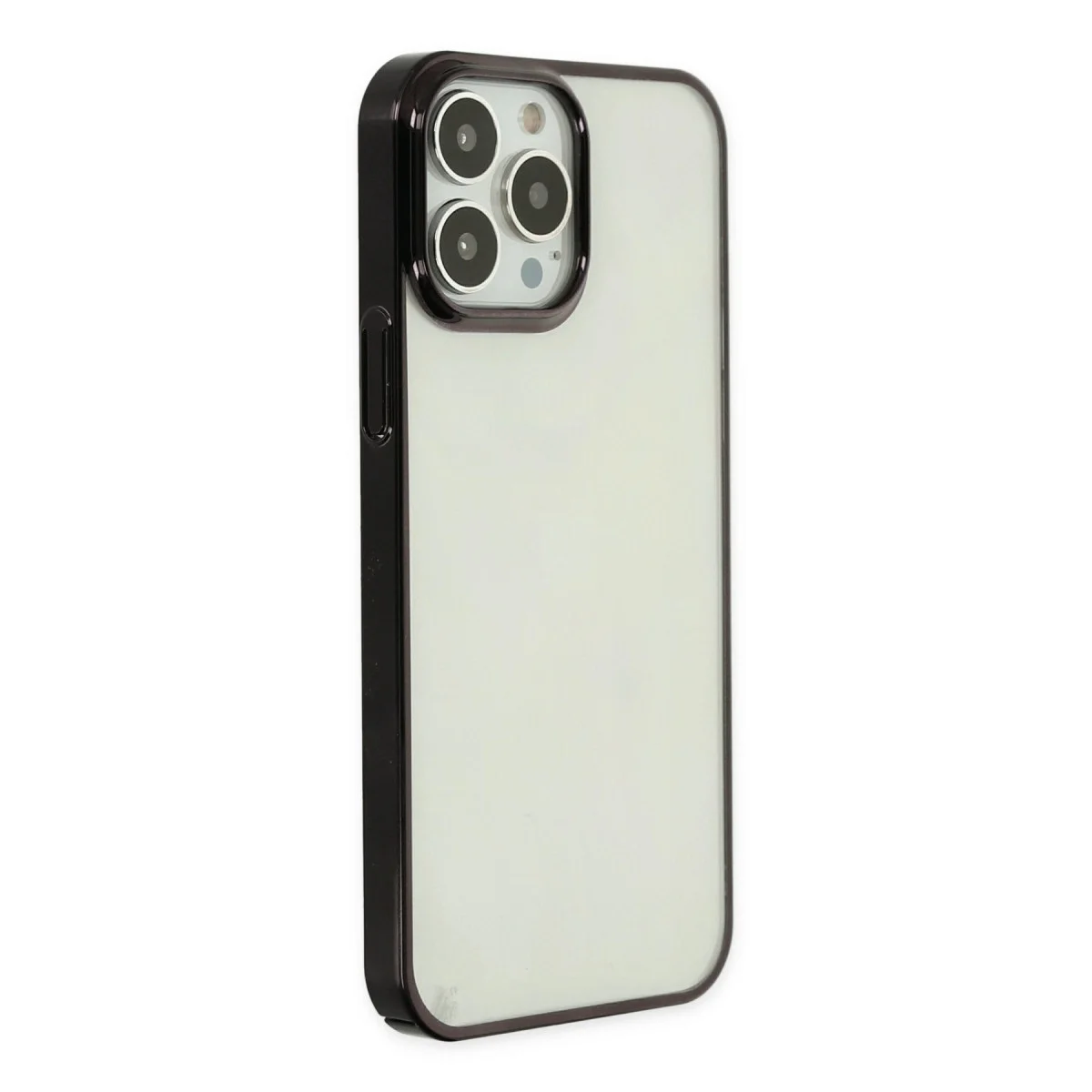 Apple İphone 14 Pro Kılıf Element Silikon - Siyah görsel 2