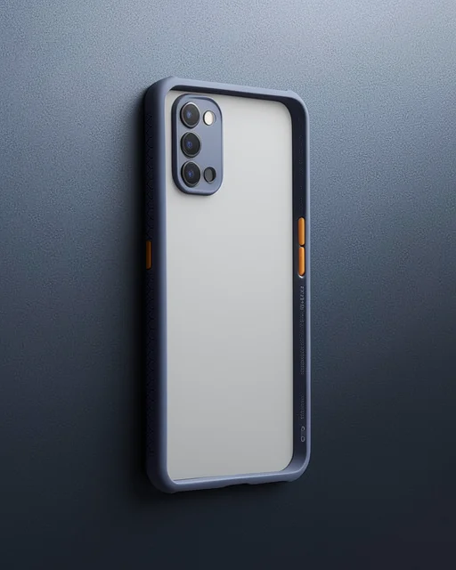 Realme 7 Pro Kılıf Miami Şeffaf Silikon - Gri