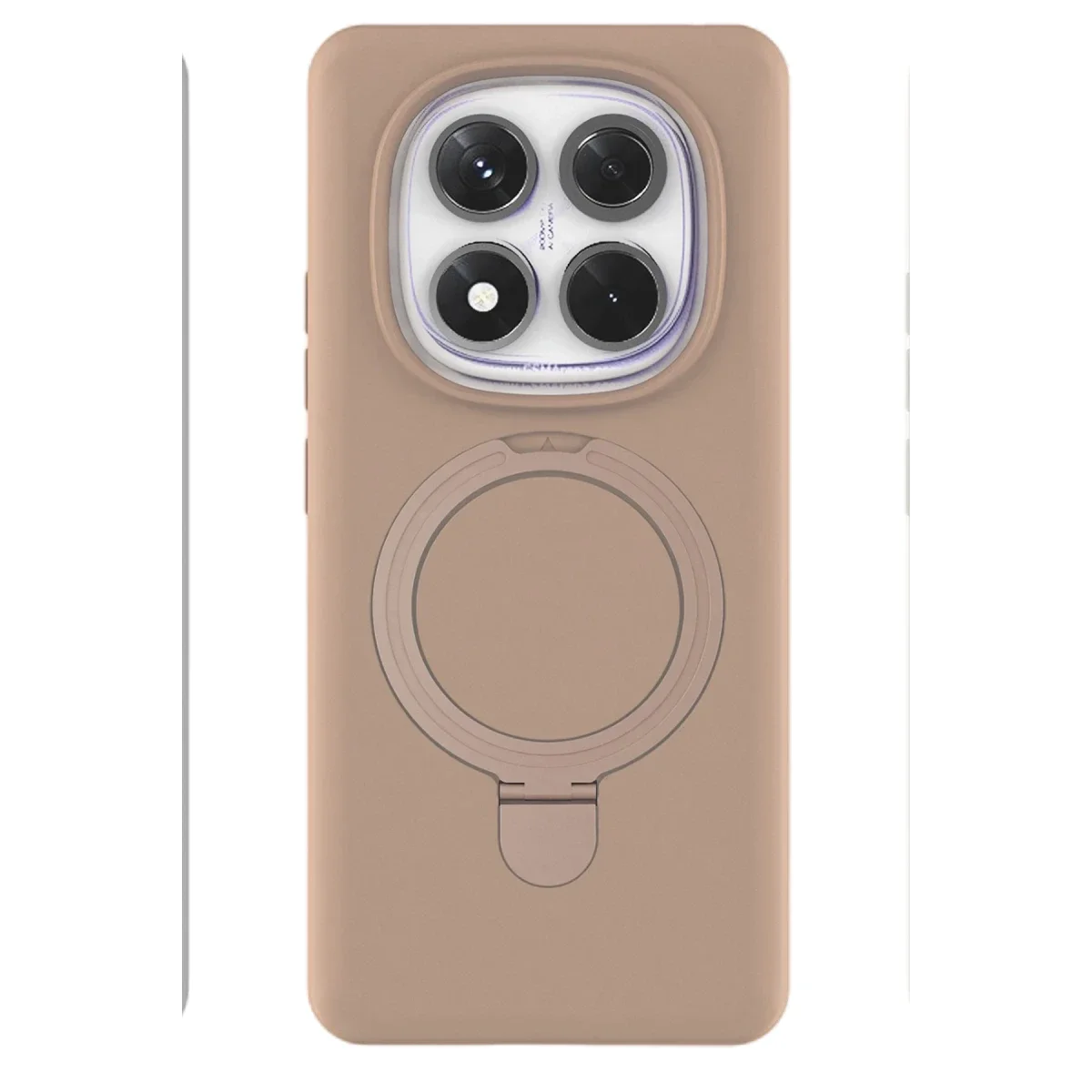 Xiaomi Redmi Note 14 Pro 4G Regal Magsafe Standlı Kapak - Çöl Titanyum görsel 3