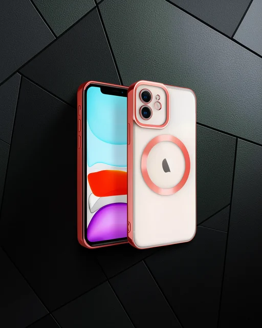 Apple İphone 11 Kılıf Kross Magneticsafe Kapak - Kırmızı