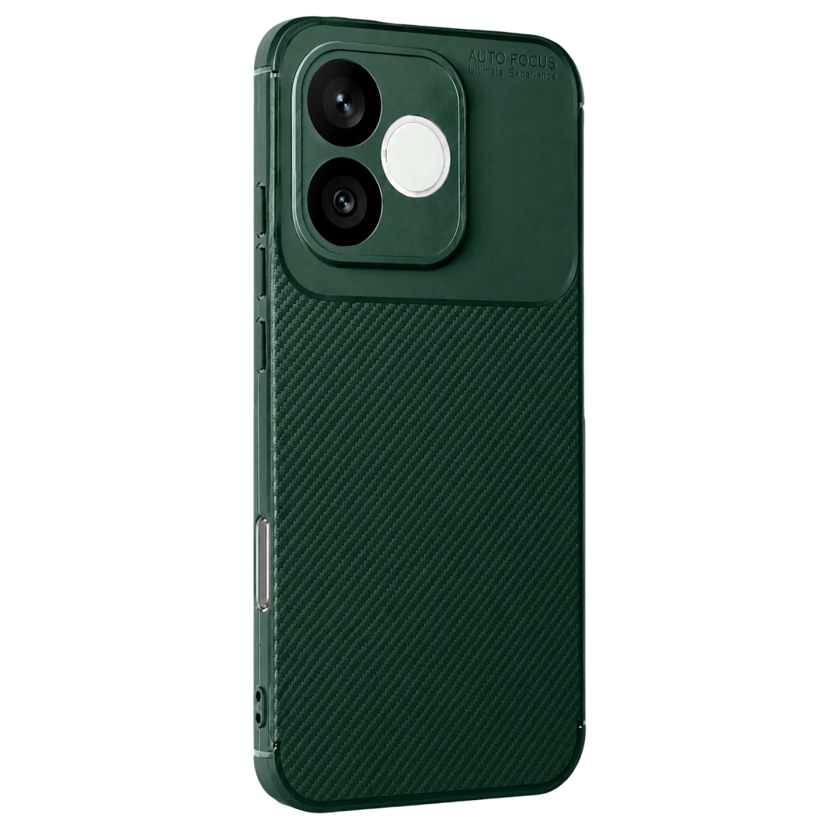 Huawei Honor 600 Lite Auto Focus Karbon Kapak - Koyu Yeşil