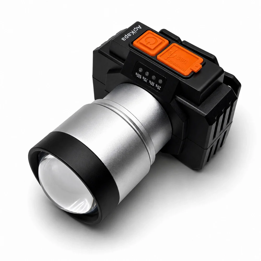 GS-15650 2500 Lümen 4 Mod SOS Özellikli Led Kafa Feneri görsel 2