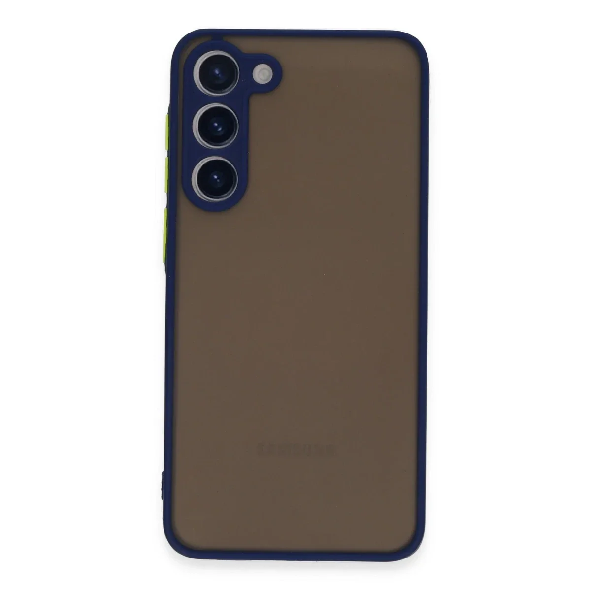 Samsung Galaxy S23 Kılıf Montreal Silikon Kapak - Lacivert