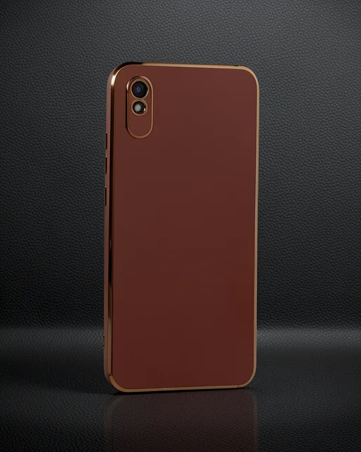 Xiaomi Redmi 9a Kılıf Volet Silikon - Kırmızı