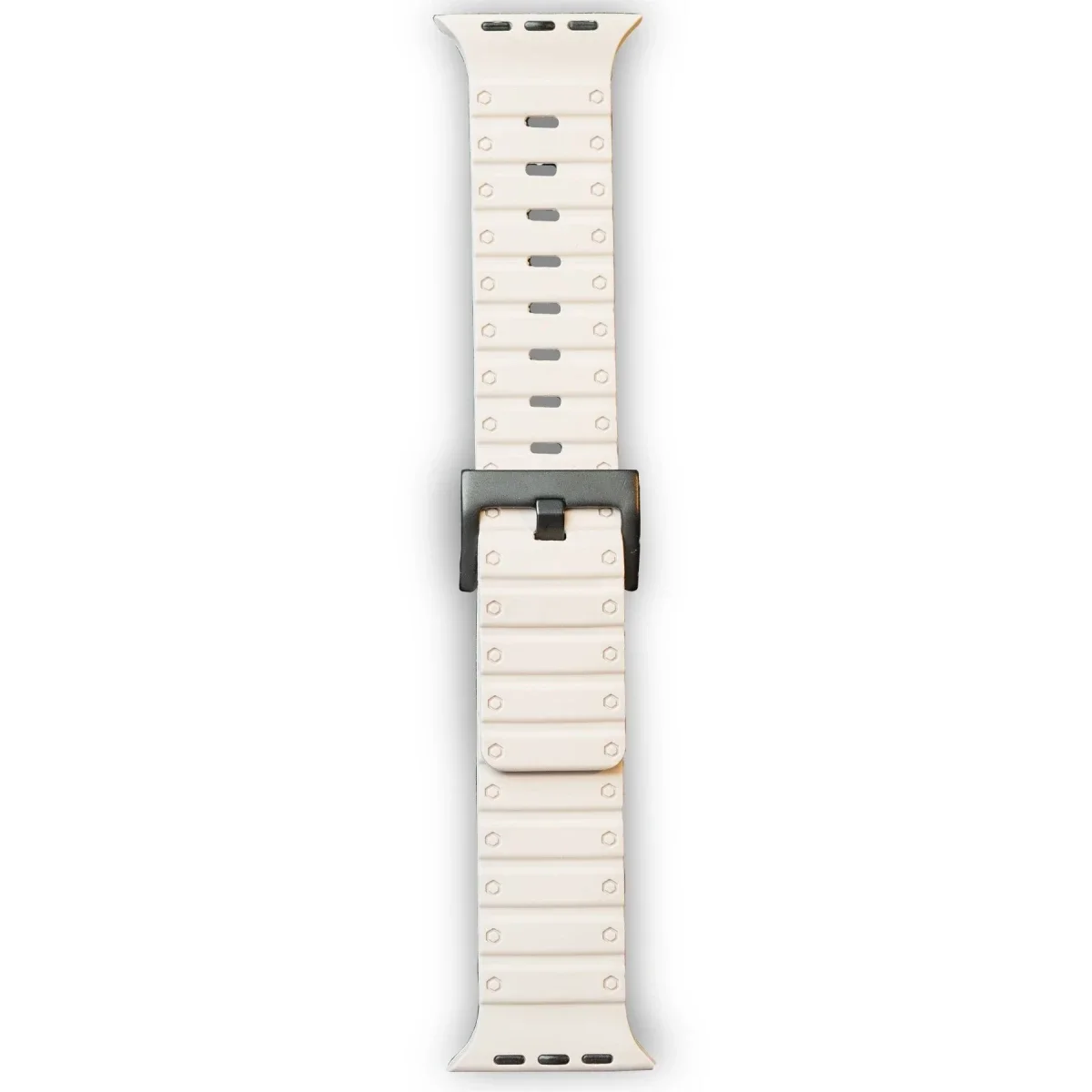 Apple Watch 42mm Magnus Mıknatıslı Silikon Kordon - Yıldız Işığı