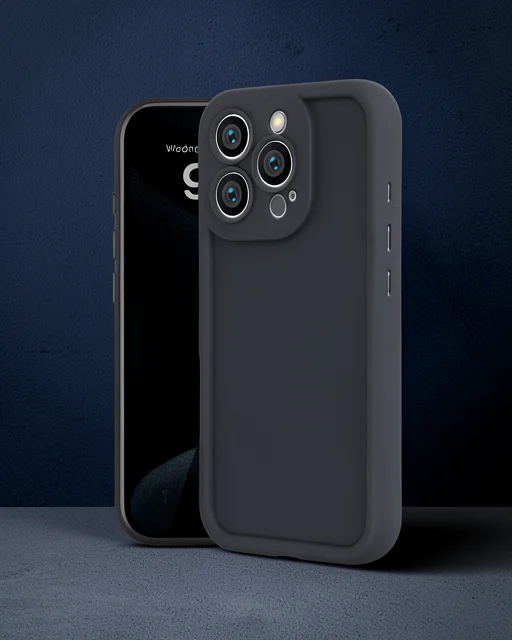 Apple İphone 16 Pro Max Kılıf Viera Silikon - Siyah