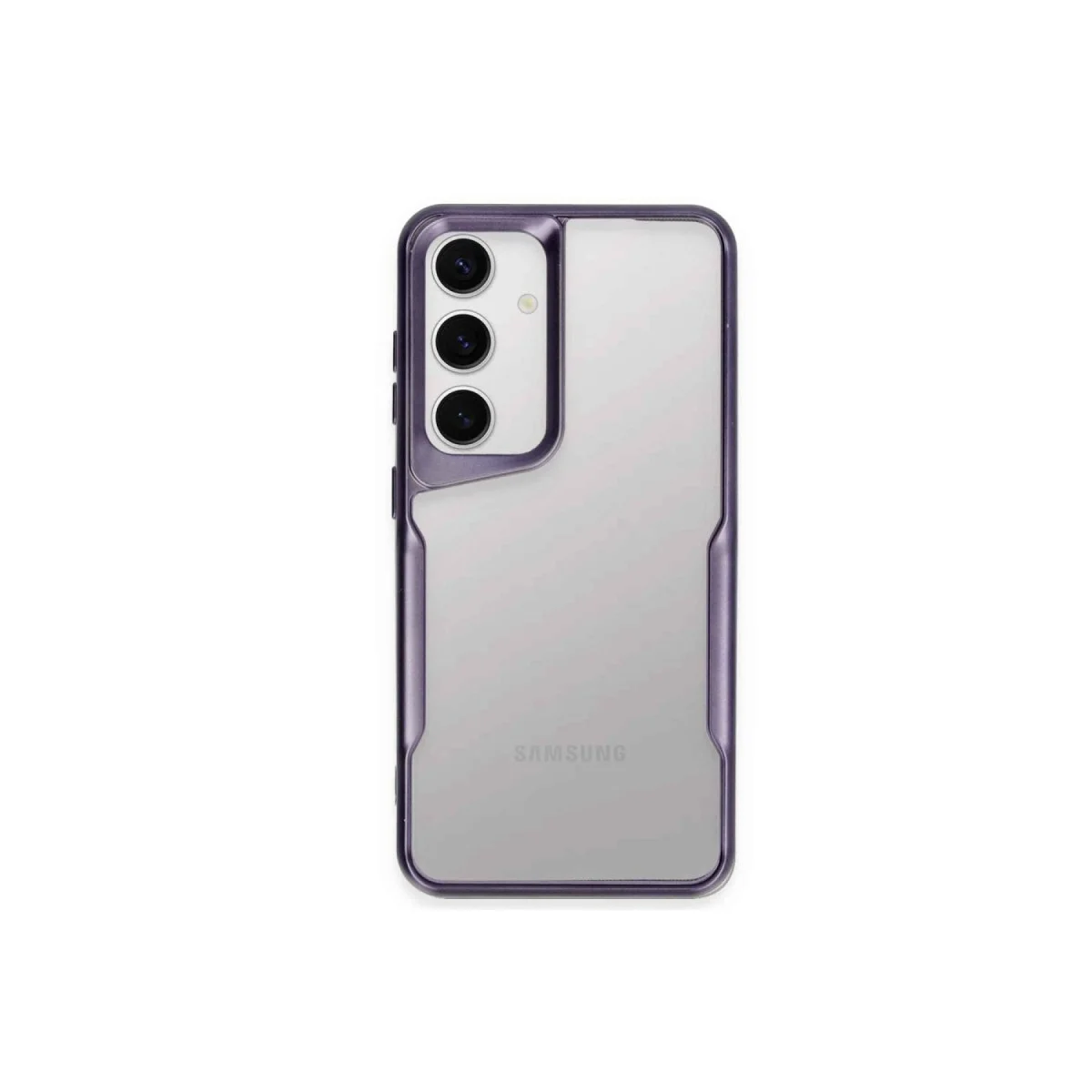 Samsung Galaxy A15 4g Kılıf Boyi Silikon Kapak - Derin Mor