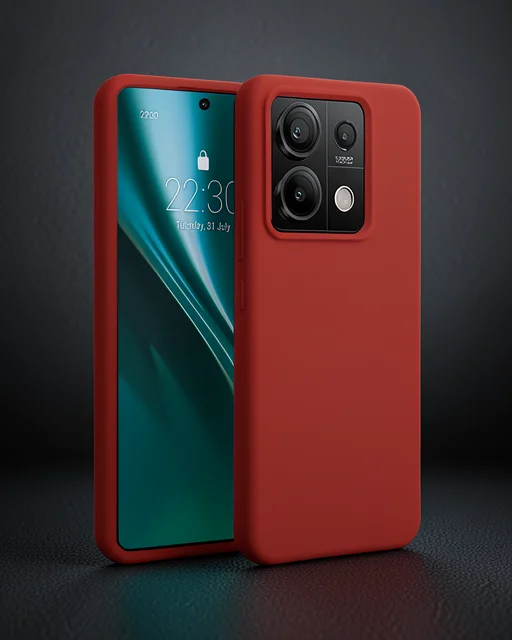 Xiaomi Redmi Note 13 Pro 4g Kılıf First Silikon - Lila