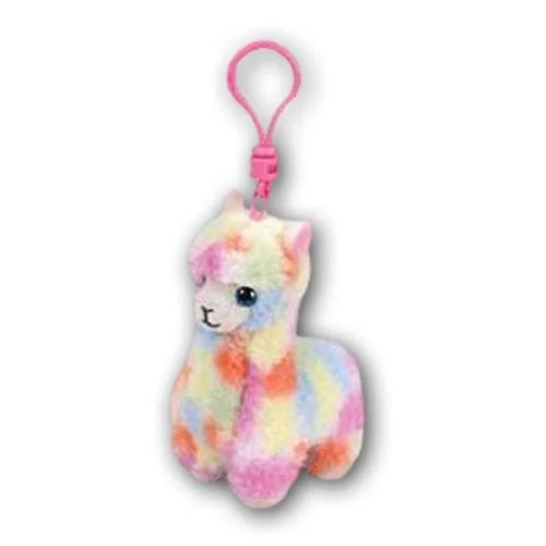 Peluş Renkli Lama Anahtarlık Lola görsel 2