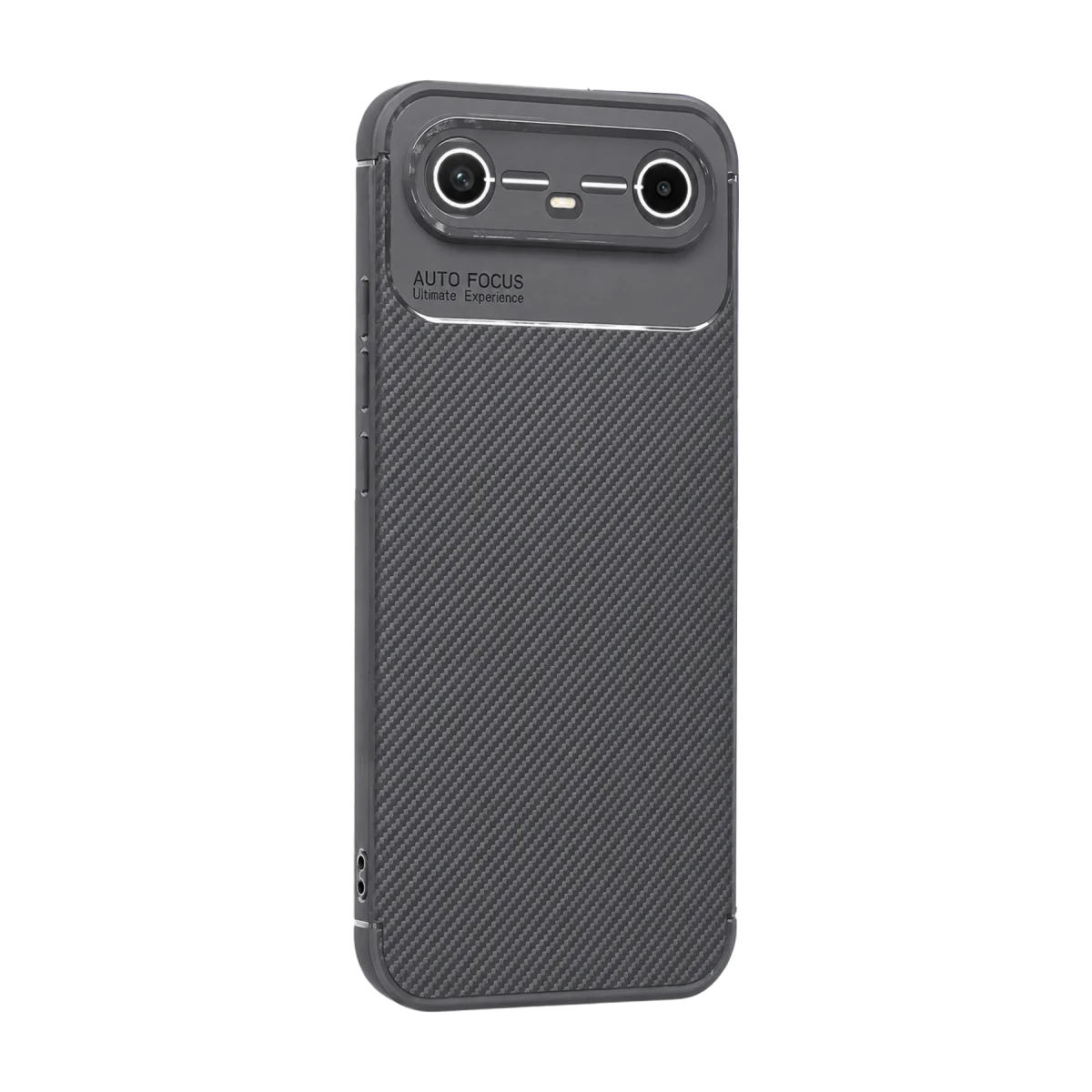 Tecno Spark Slim 5G Auto Focus Karbon Kapak - Gri görsel 3