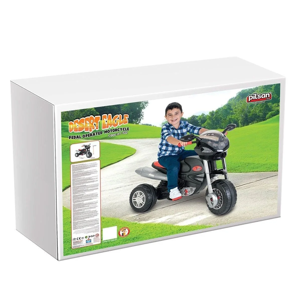 07 322 Pilsan Desert Eagle Pedallı Motosiklet görsel 4
