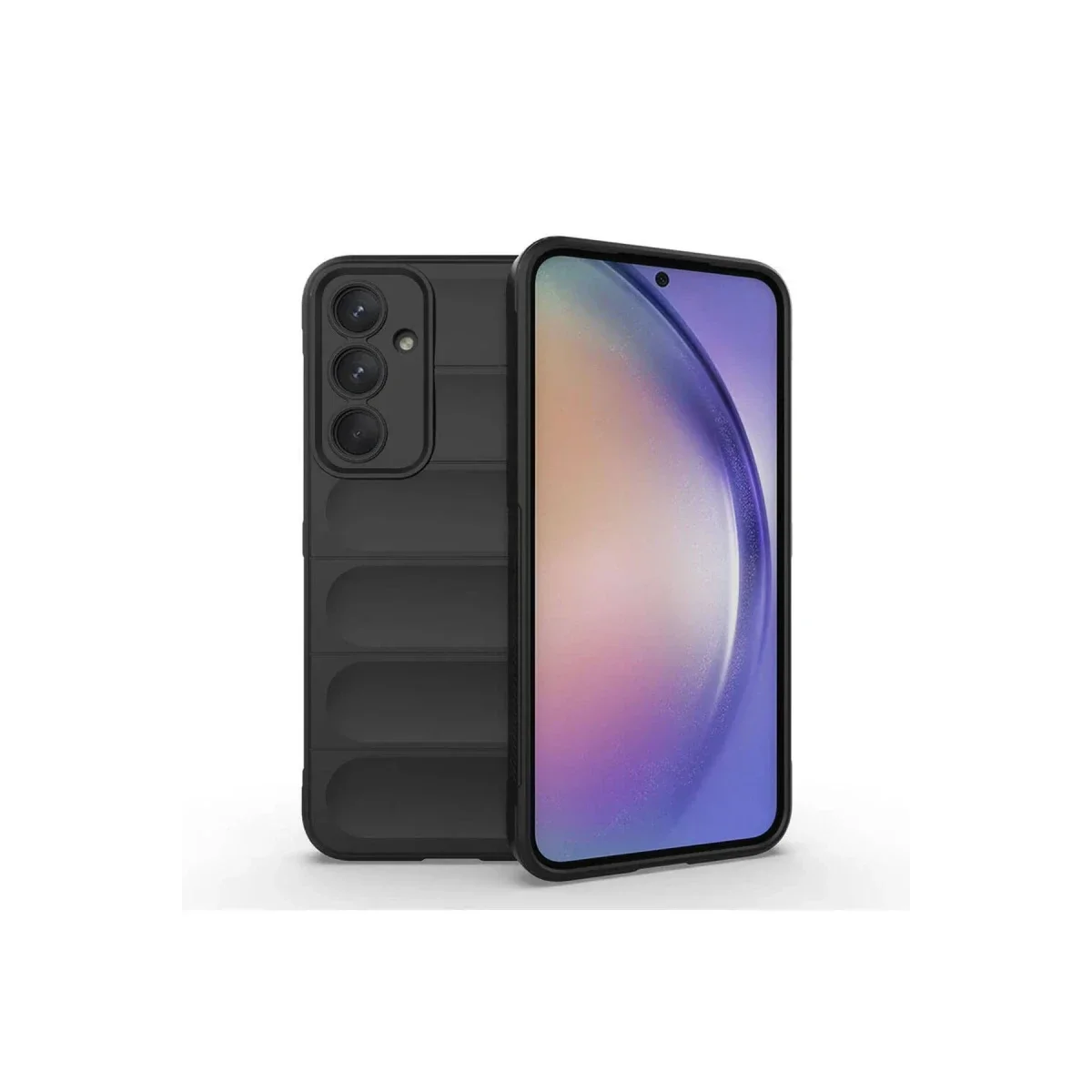 Samsung Galaxy A26 Kılıf Optimum Silikon - Siyah görsel 3