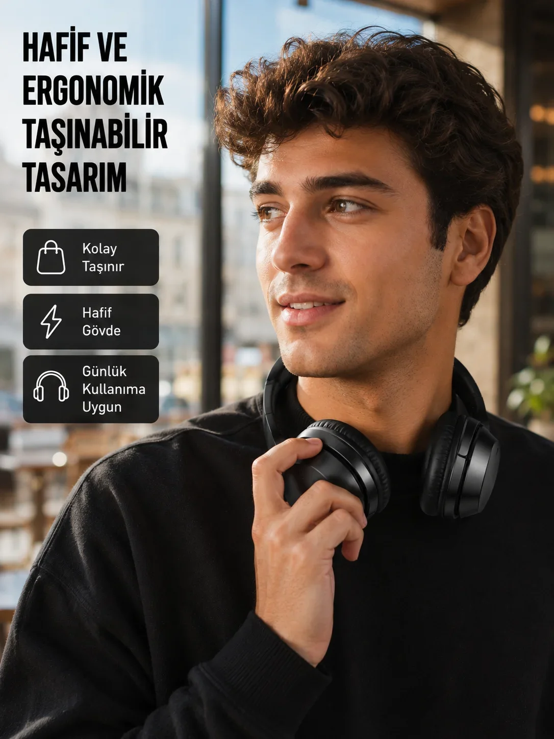 Modern Cihazlarla Uyumlu Kablolu Kulaklık – Yüksek Ses Kalitesi, Gürültü Azaltıcı krofon Yeni Nesil