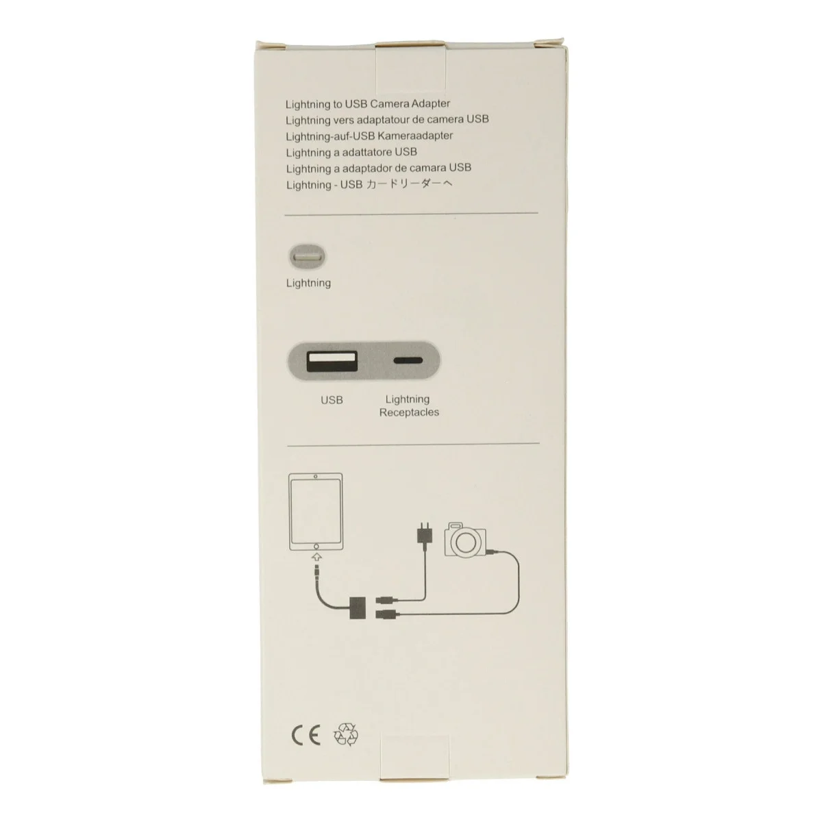 Apr22 Iphone Otg 2in1 - Beyaz görsel 4