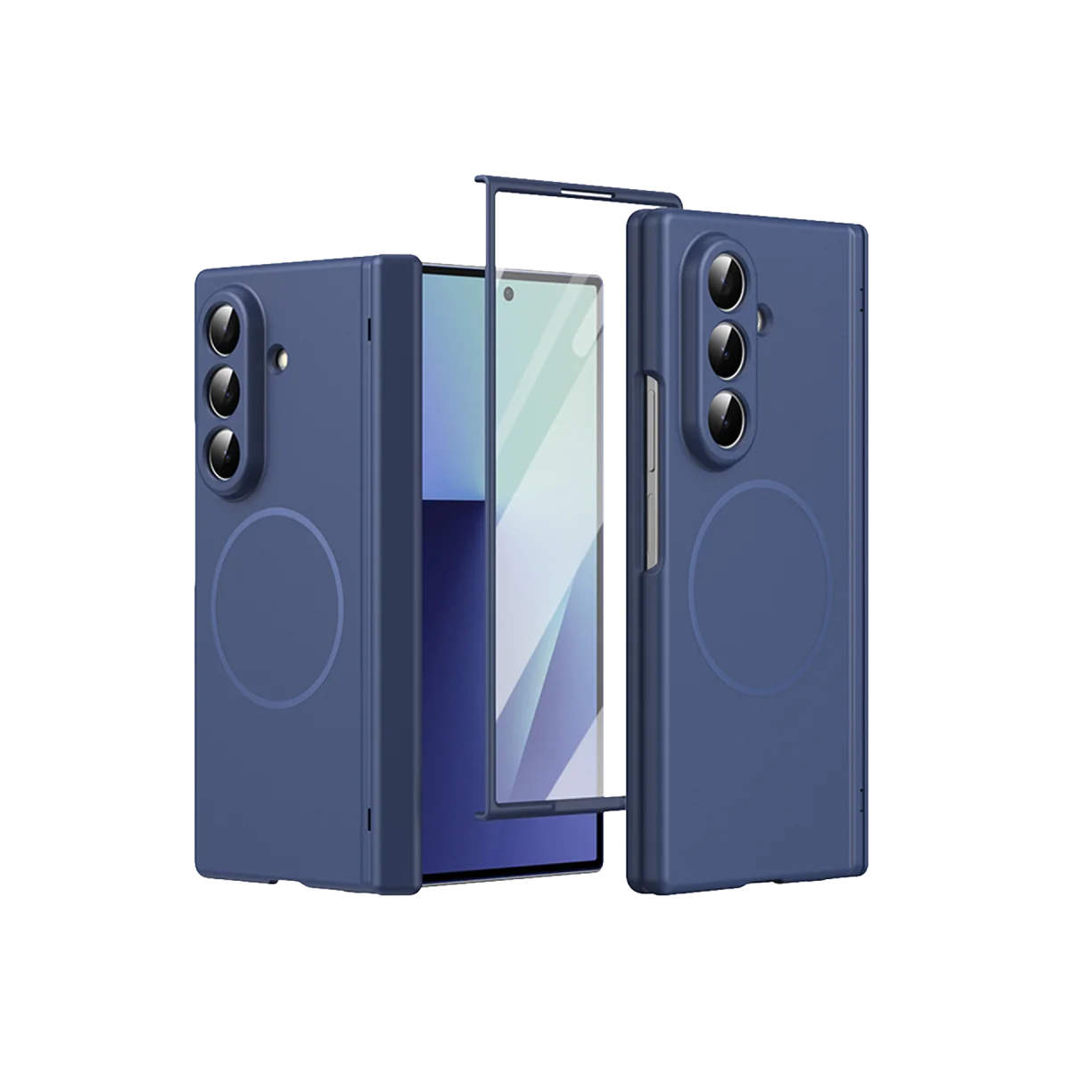 Joko Samsung Galaxy Z Fold 8 Ultra FlipPro Magsafe Kapak - Mavi