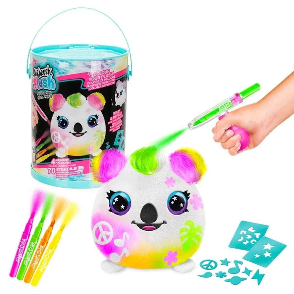45523 Airbrush Peluş Neon Boyama Seti - görsel 3
