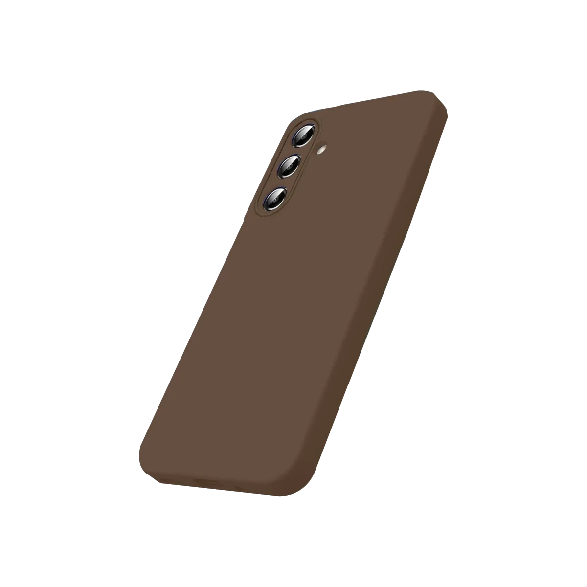 Samsung Galaxy S26 Fe First Silikon - Kahverengi görsel 2