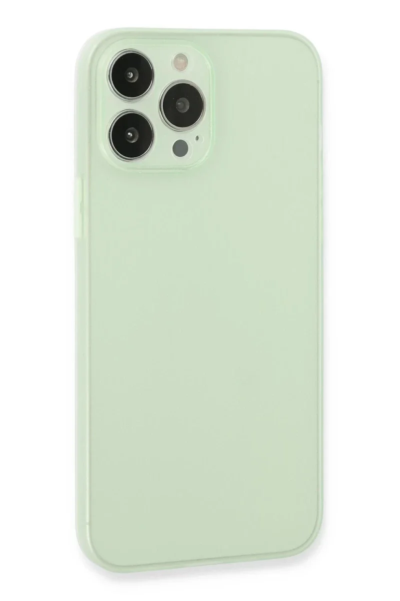 Apple iPhone 13 Pro Kılıf Puma Silikon - Açık Yeşil görsel 3