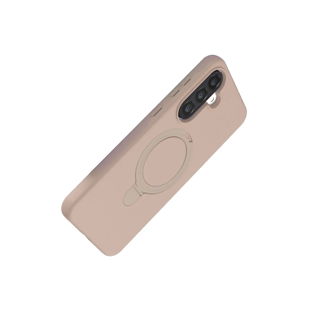Samsung Galaxy A56 Regal Magsafe Standlı Kapak - Çöl Titanyum görsel 4