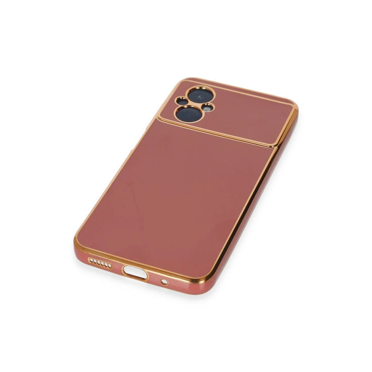 Xiaomi Poco M5 Kılıf Volet Silikon - Kırmızı görsel 5