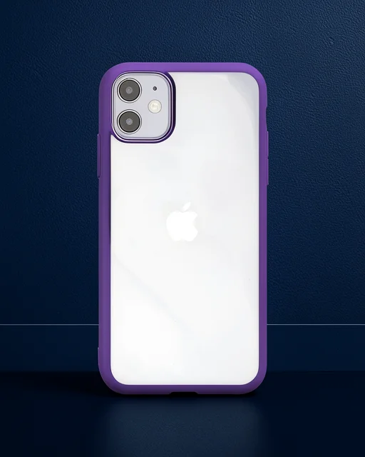 Apple İphone 12 Kılıf Element Silikon - Mor