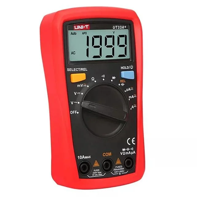 Unit UT 33A+ 600V Dijital Multimetre Ölçü Aleti görsel 4