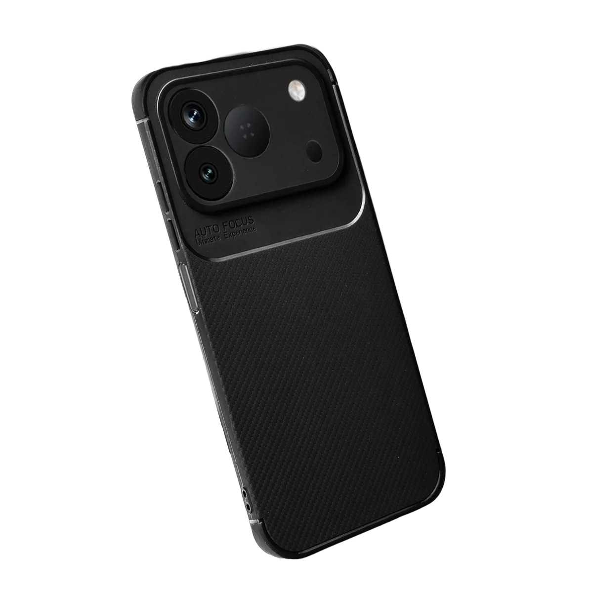 Tecno Spark 50 4g Auto Focus Karbon Kapak - Siyah görsel 2